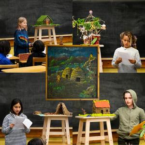 3rd Grade Shelter Projects in a Waldorf School