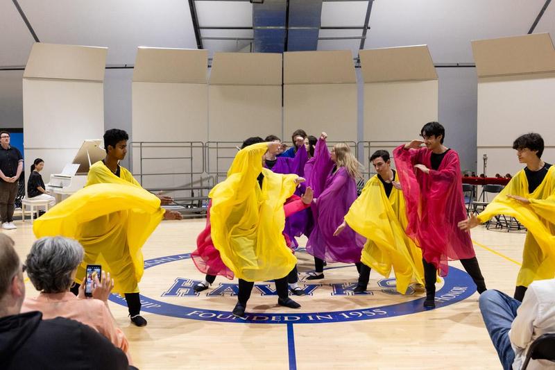 School Assembly Eurythmy Performance